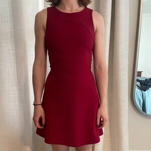 Madewell Adore Dress - Wine, Size 0